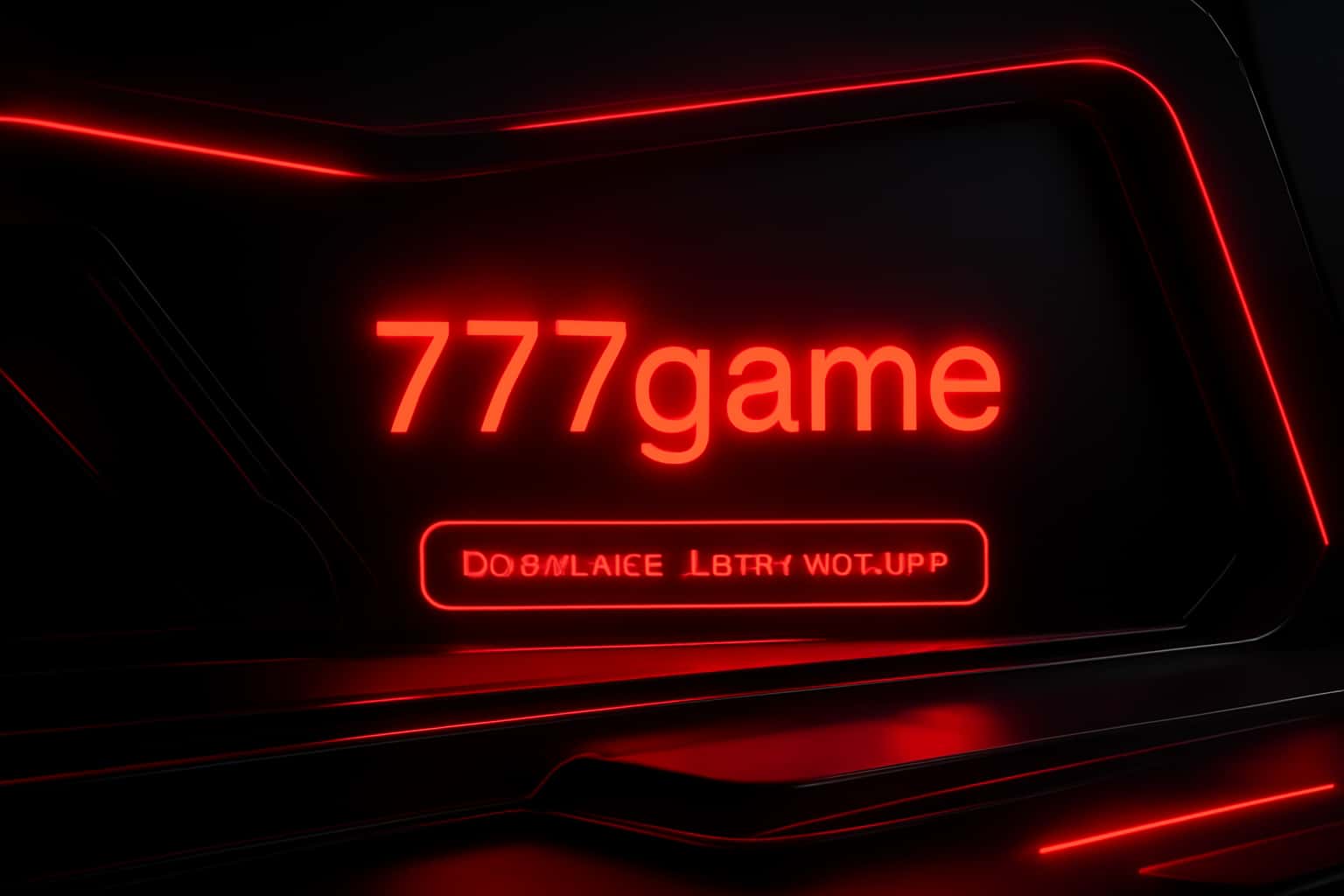 Futuristic gaming background