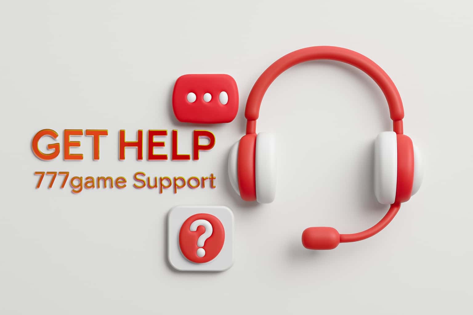 Get Help - 777game Support Interface