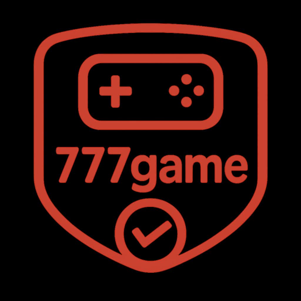 A simple badge illustrating the concept of 777game device compatibility.
