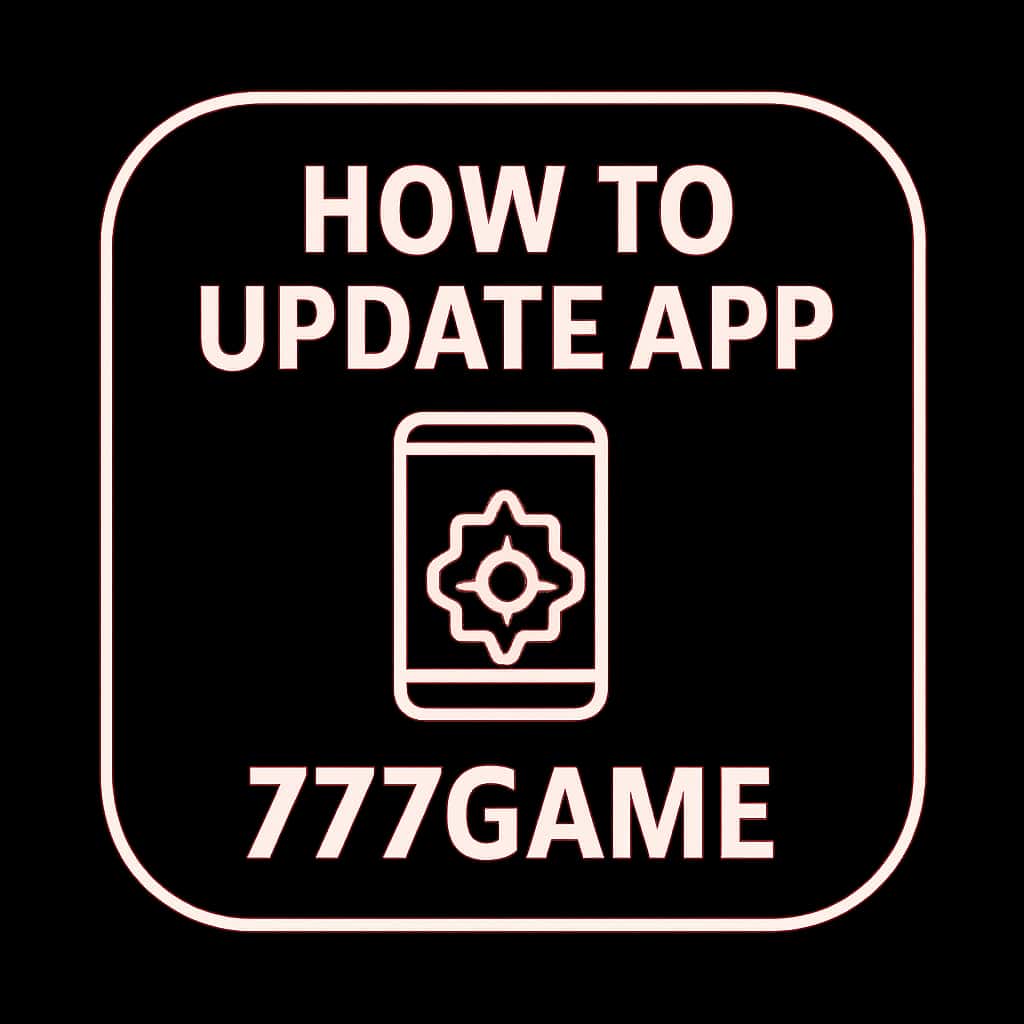 Icon for updating the 777game app.