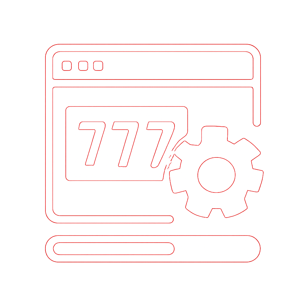 Icon representing 777game App Requirements Overview.