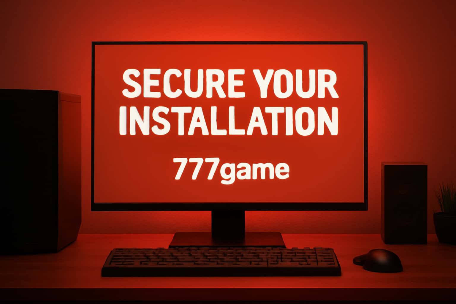 An illustrative scene showcasing the installation process of the 777game app.