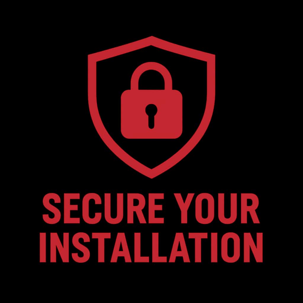 Icon representing Secure Your 777game Installation.