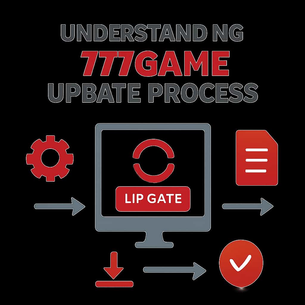Diagram illustrating the process of updating the 777game app.
